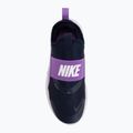 Детски обувки Nike Flex Runner 4 blackened blue/bright violet/black 5