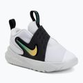 Детски обувки Nike Team Hustle D 12 white/black/clear emerald/topaz gold