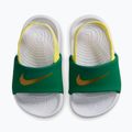 Детски чехли Nike Kawa malachite/sonic yellow 5