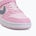 Детски обувки Nike Court Borough Low Recraft pink foam/pink rise/white/ashen slate 7