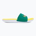Детски чехли Nike Coffee malachite/sonic yellow/metallic gold 2