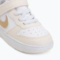 Детски обувки Nike Court Borough Low white/chalk/white/shimmer 7