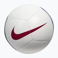 Футболна топка Nike Pitch FC Barcelona white/cardinal red size 5