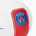 Топка за мини футбол Nike Skills Paris-Saint Germain white/university red size 1 3