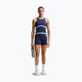 Дамски къси панталони/шорти Nike One High Waisted Biker 5" midnight navy/hydrogen blue/white 2