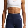 Дамски къси панталони/шорти Nike One High Waisted Biker 5" midnight navy/hydrogen blue/white 5