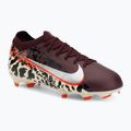 Детски футболни обувки Nike United Jr. Mercurial Vapor 16 Pro FG burgundy crush/metallic silver