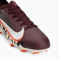 Детски футболни обувки Nike United Jr. Mercurial Vapor 16 Pro FG burgundy crush/metallic silver 7