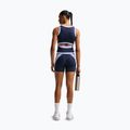 Дамска тренировъчна тениска Nike One Dri-Fit midnight navy/hydrogen blue/white 3