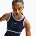 Дамска тренировъчна тениска Nike One Dri-Fit midnight navy/hydrogen blue/white 6