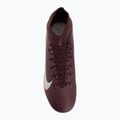 Мъжки футболни обувки Nike United Mercurial Superfly 10 Academy MG burgundy crush/metallic silver 5