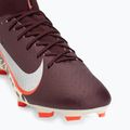 Мъжки футболни обувки Nike United Mercurial Superfly 10 Academy MG burgundy crush/metallic silver 7