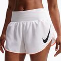 Дамски шорти за бягане Nike Tempo Swoosh Dri-Fit Mid-Rise Brief-Lined white/orange pulse/black