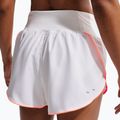 Дамски шорти за бягане Nike Tempo Swoosh Dri-Fit Mid-Rise Brief-Lined white/orange pulse/black 4