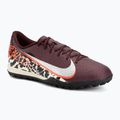 Мъжки футболни обувки Nike United Mercurial Vapor 16 Academy TF burgundy crush/metallic silver