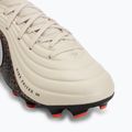 Детски футболни обувки Nike United Jr. Tiempo Maestro Academy MG fossil/burgundy crush/metallic silver 7
