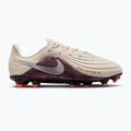 Детски футболни обувки Nike United Jr. Tiempo Maestro Academy MG fossil/burgundy crush/metallic silver