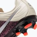 Детски футболни обувки Nike United Jr. Tiempo Maestro Academy MG fossil/burgundy crush/metallic silver 4