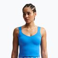 Дамска тренировъчна тениска Nike Pro Sculpt Medium Support Padded Tank light photoblue/white
