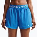 Дамски тренировъчни шорти Nike Pro 2in1 light photo blue/white 6