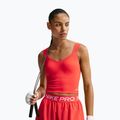 Дамска тренировъчна тениска Nike Pro Sculpt Medium Support Padded Tank light crimson/white