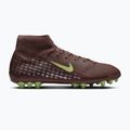 Мъжки футболни обувки Nike Mercurial Superfly 10 Academy Kylian Mbappé AG plum eclipse/metallic silver