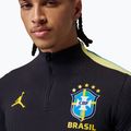 Longsleeve piłkarski męski Brazil Strike Elite Nike Jordan Dri-Fit Drill Top black/yellow puls/light menta/P109C 4