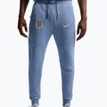 Мъжки футболни панталони Nike England Tech Fleece Soccer Joggers work blue/white