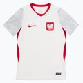 Детска футболна тениска Nike Dri-Fit Poland Stadium Home 2026 white/field silver 3