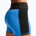 Дамски тренировъчни шорти Nike Pro Sculpt Dri-Fit High-Waisted Biker 5" light photo blue/black/white 4