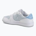 Дамски обувки Jordan Court Connect Low white/aura/psychic blue 3