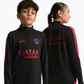 Детски футболен суитшърт Nike Paris Saint-Germain Strike Dri-Fit Soccer Knit Drill Top black/global red/global red