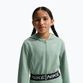 Детски суитшърт Nike Pro Fleece Dri-Fit Full-Zip steam/steam/black/white