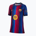Детска футболна тениска Nike FC Barcelona Dri-Fit Stadium Home deep garnet/blue void/mineral yellow