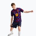 Мъжка футболна фланелка Nike FC Barcelona Dri-Fit Pre-Match noble red/mineral yellow 2