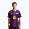Мъжка футболна фланелка Nike FC Barcelona Dri-Fit Stadium Home deep garnet/blue void/mineral yellow