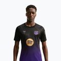 Мъжка футболна фланелка Nike FC Barcelona 2026/27 Stadium Away field purple/field purple/metallic gold 4