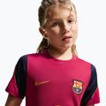 Детска футболна тениска Nike FC Barcelona Strike Dri-Fit noble red/blackened blue 6