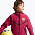 Детско футболно яке Nike FC Barcelona Tech Full Zip noble red/black/mineral yellow 4