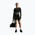 Дамски тренировъчни шорти Nike Pro Seamless High Waisted Biker 5" black/white 2