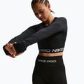 Дамски тренировъчни шорти Nike Pro Seamless High Waisted Biker 5" black/white 4
