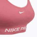 Спортен сутиен Nike Pro Seamless Light Support peony/white 3