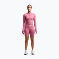 Дамски тренировъчни шорти Nike Pro Seamless High Waisted Biker 5" peony/white 2