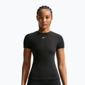 Дамска тренировъчна тениска Nike One Fitted black/white