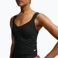Дамска тренировъчна тениска Nike Pro Sculpt Medium Support Padded Tank black/white 4