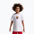 Детска тениска Nike FC Barcelona Soccer white