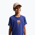 Детска тениска Nike FC Barcelona Soccer deep royal blue 4