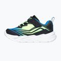 Детски обувки SKECHERS Flex-Glow Ultra black/blue/lime 3