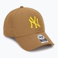 47 Марка MLB Ню Йорк Янкис MVP бейзболна шапка от камила