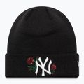 Дамска зимна шапка New Era Sequin Rose Beanie New Yor Yankees black